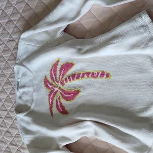 LuluB tropical sweater..M